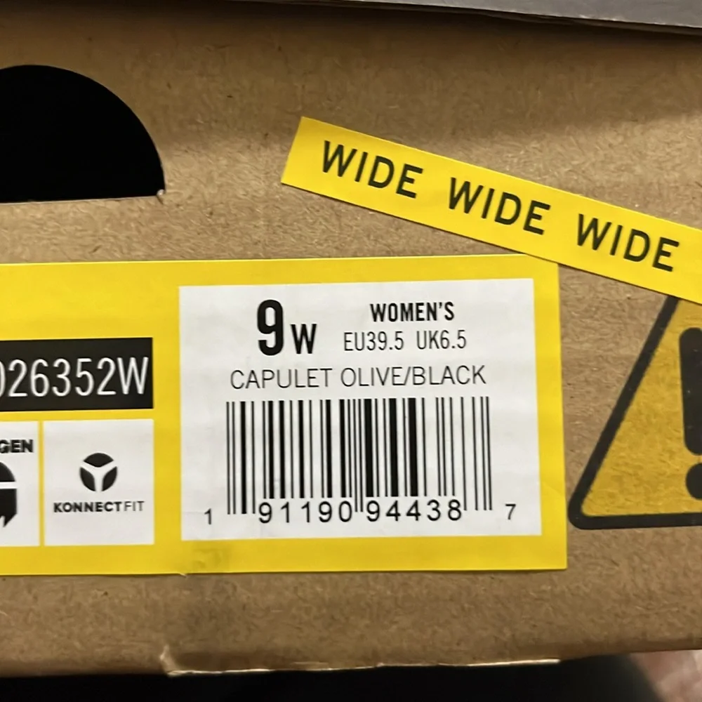 Keen Vista Energy Safety Toe Shoe - Women’s 9 Wide - Olive/Black NIB - Picture 10 of 10